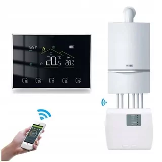 Sada inteligentných WiFi RF 433MHz rádiových termostatov pre kotly